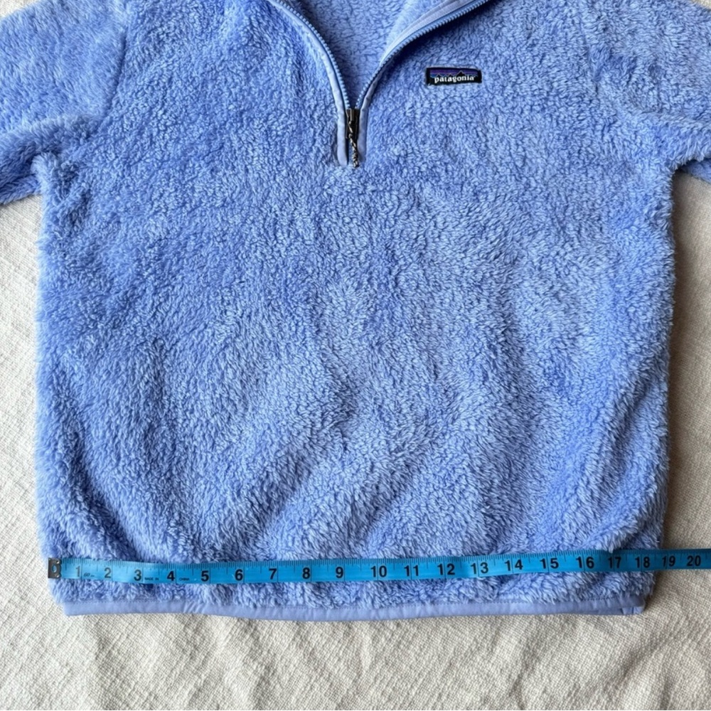 🩵 Patagonia Los Gatos 1/4 Zip Cozy Periwinkle Blue Fleece Pullover 🩵 - Picture 13 of 13